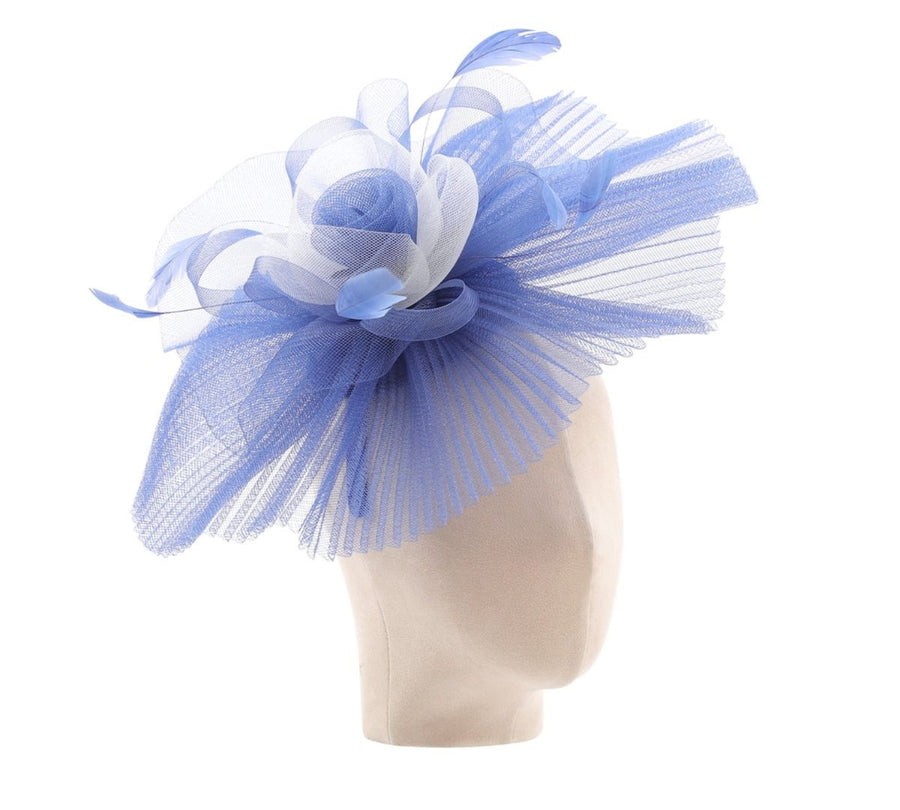 Royal/Ivory Fascinator