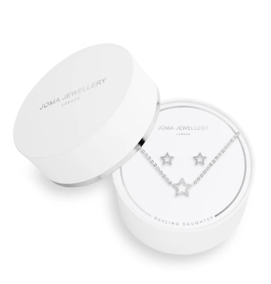 Darling Daughter earring and necklace set