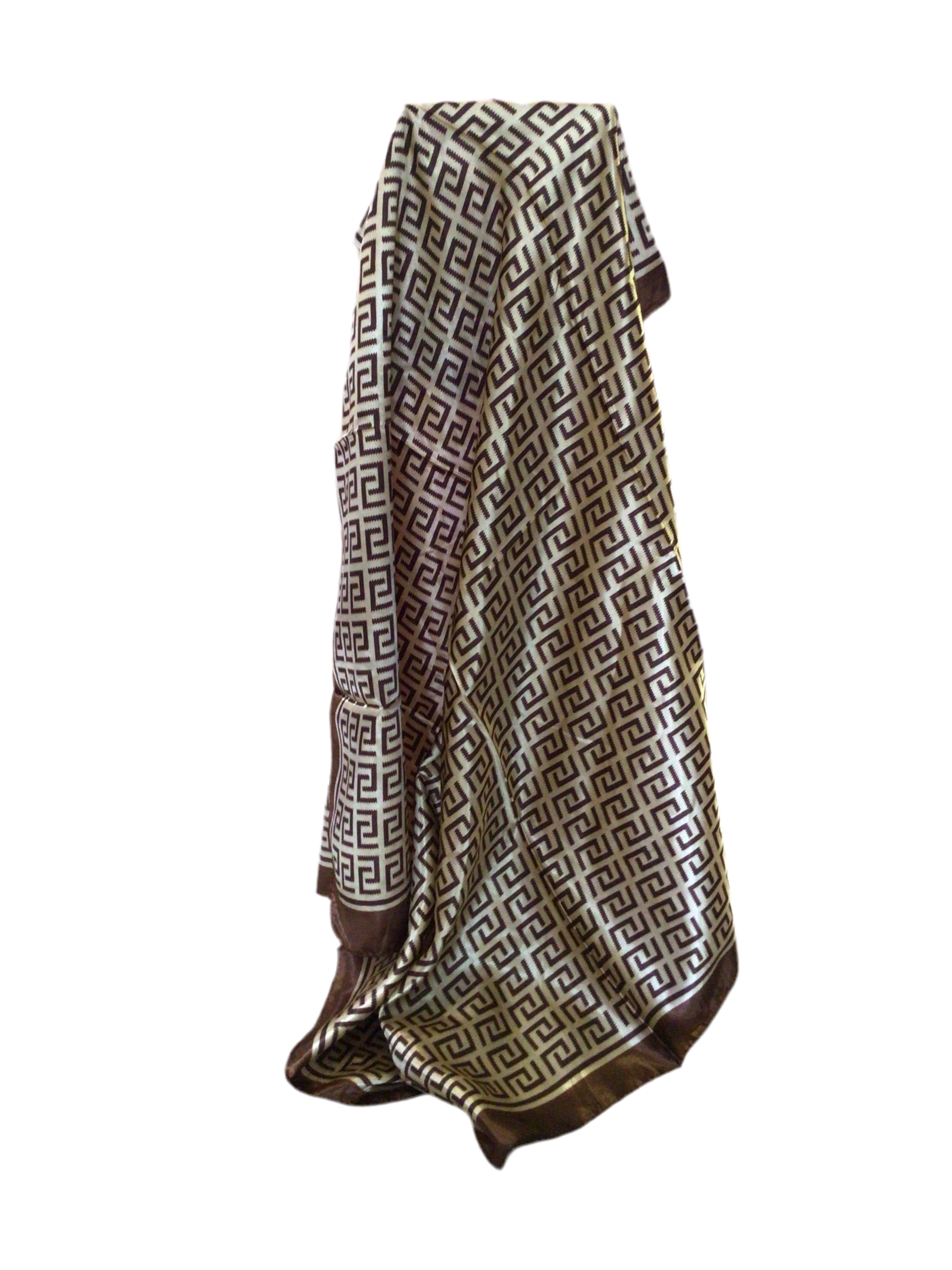 Large Square scarf, Geometric pattern