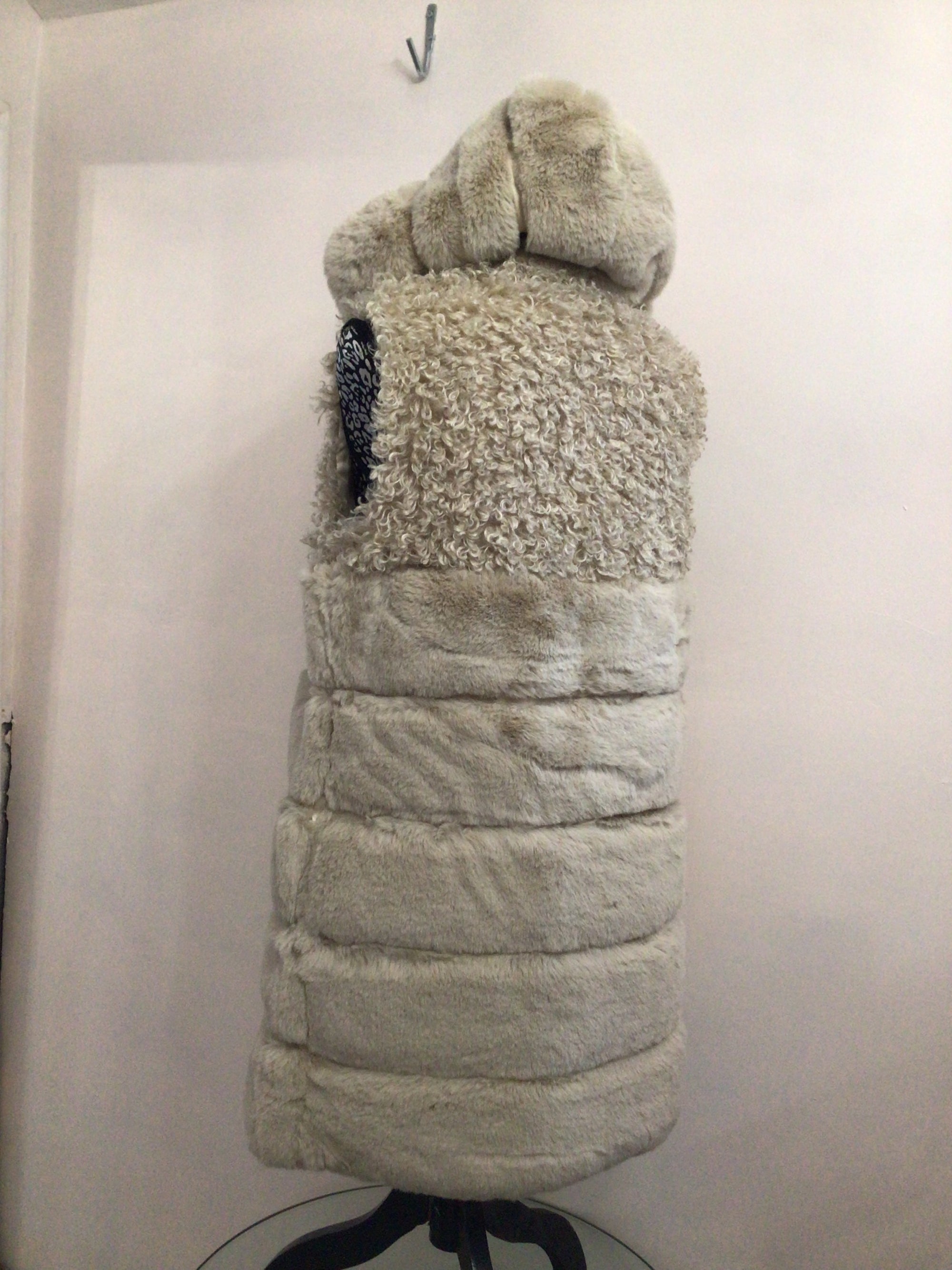 Long Body Faux Fur Gilet