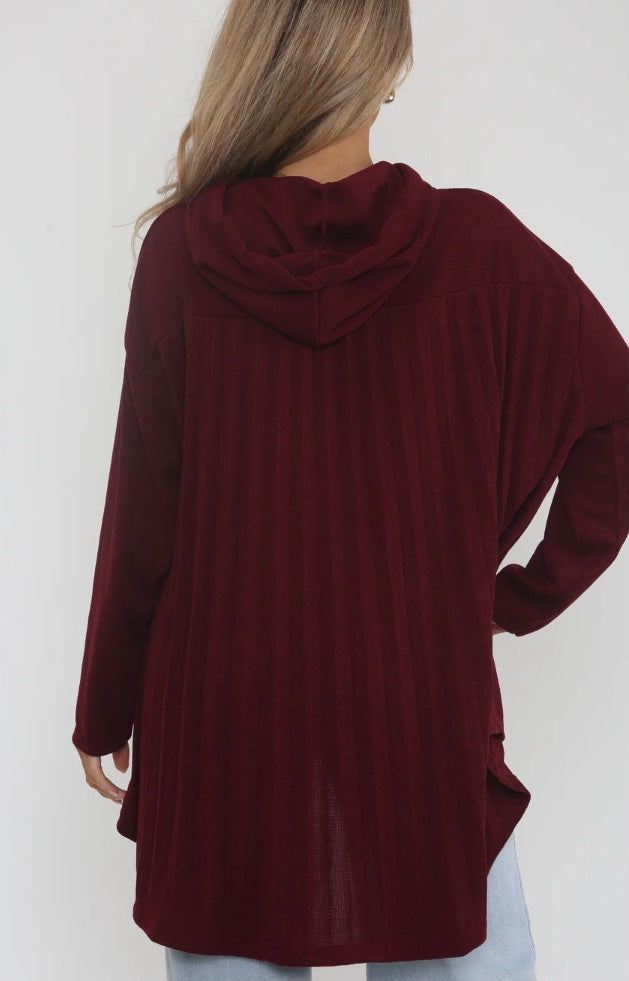 High Low back pleased hoodie