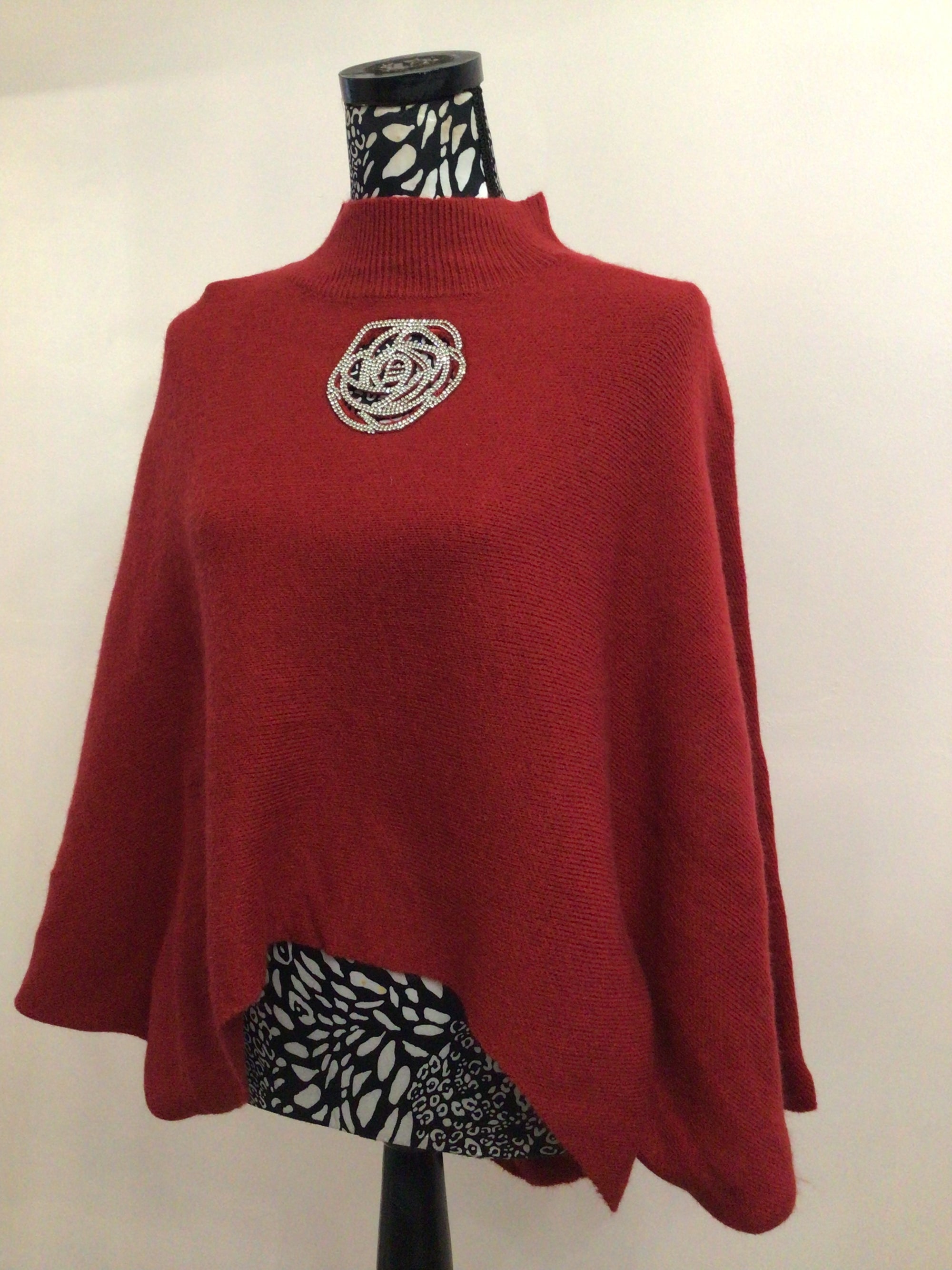 Diamanté Rose Jumper