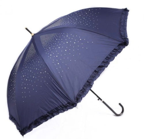 Diamanté frilly umbrella