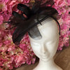 Black headband fascinator