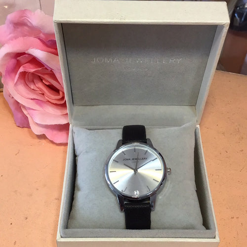 Joma Jewellery Silver Face Watch