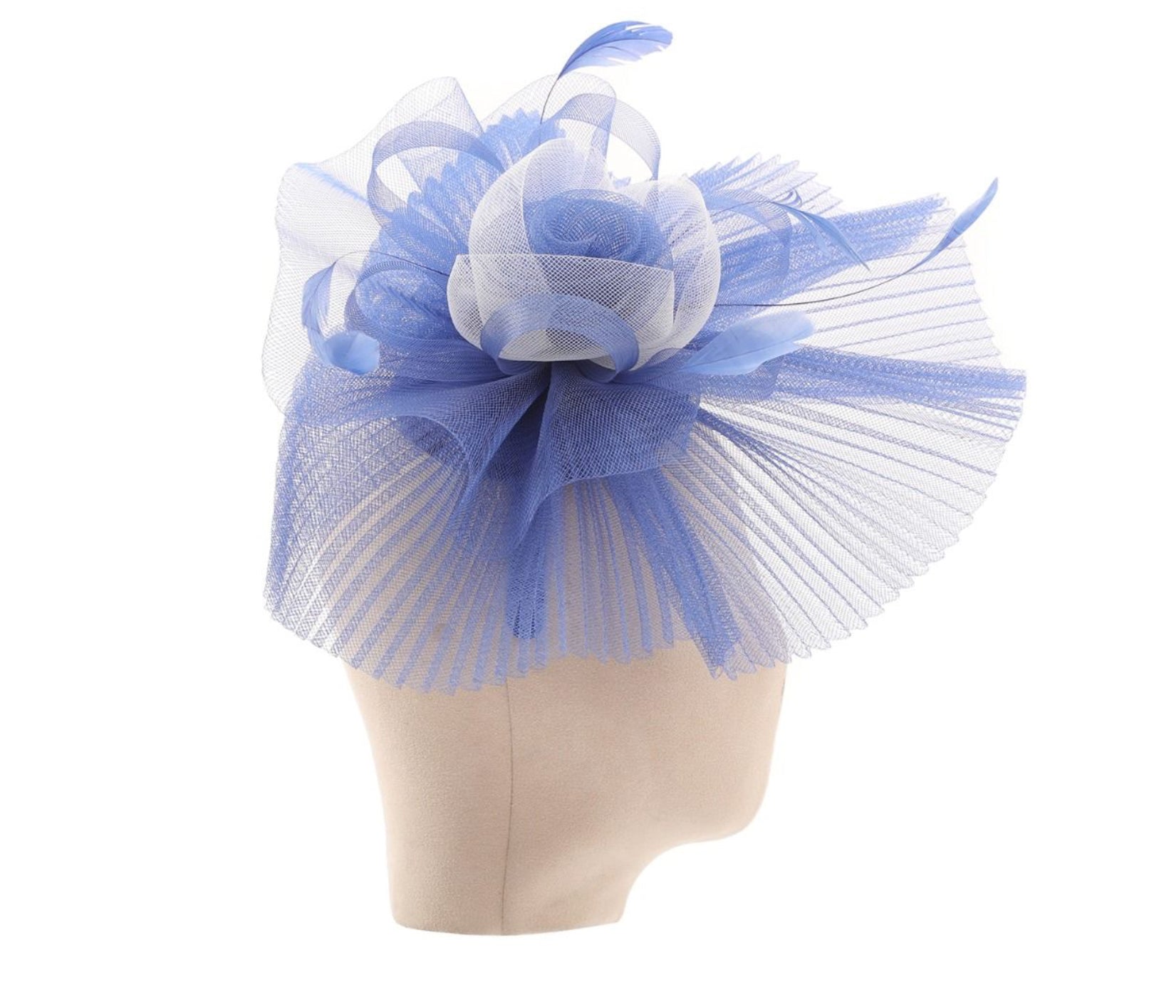 Royal/Ivory Fascinator