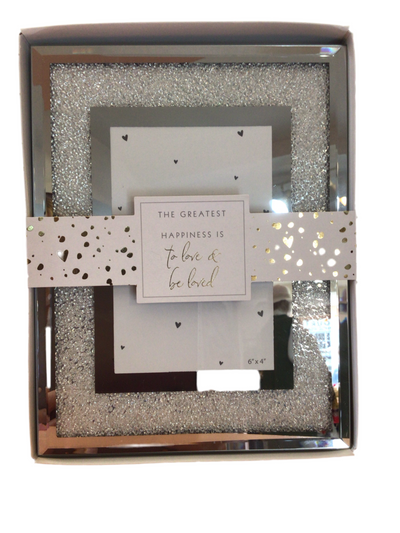 Always & Forever Mirror and Crystal photo frame