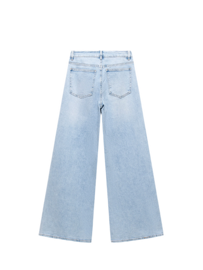 Wide leg jeans