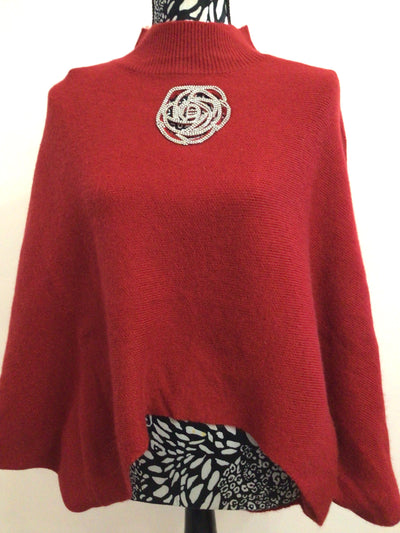 Diamanté Rose Jumper