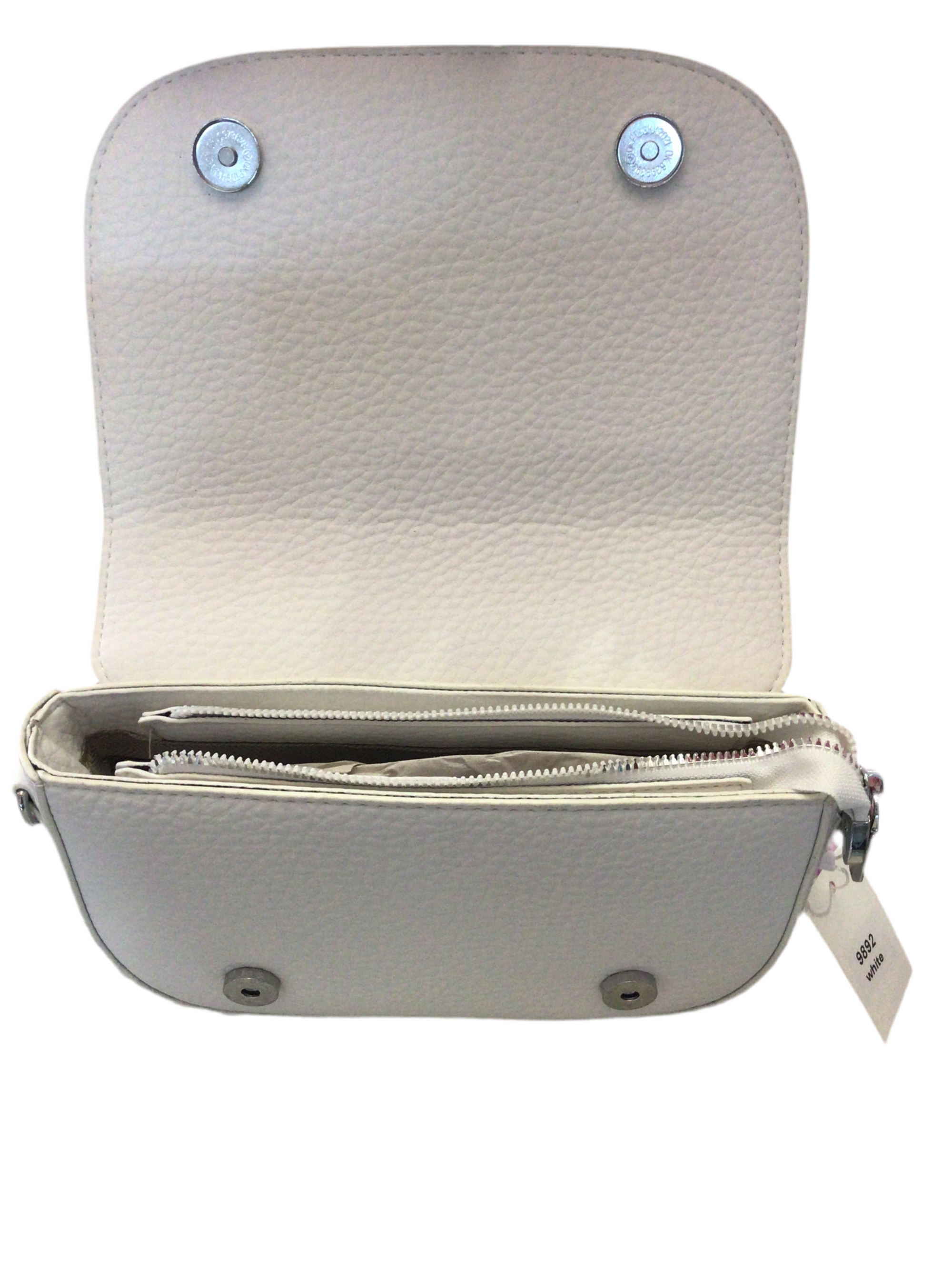 Crossbody white bag