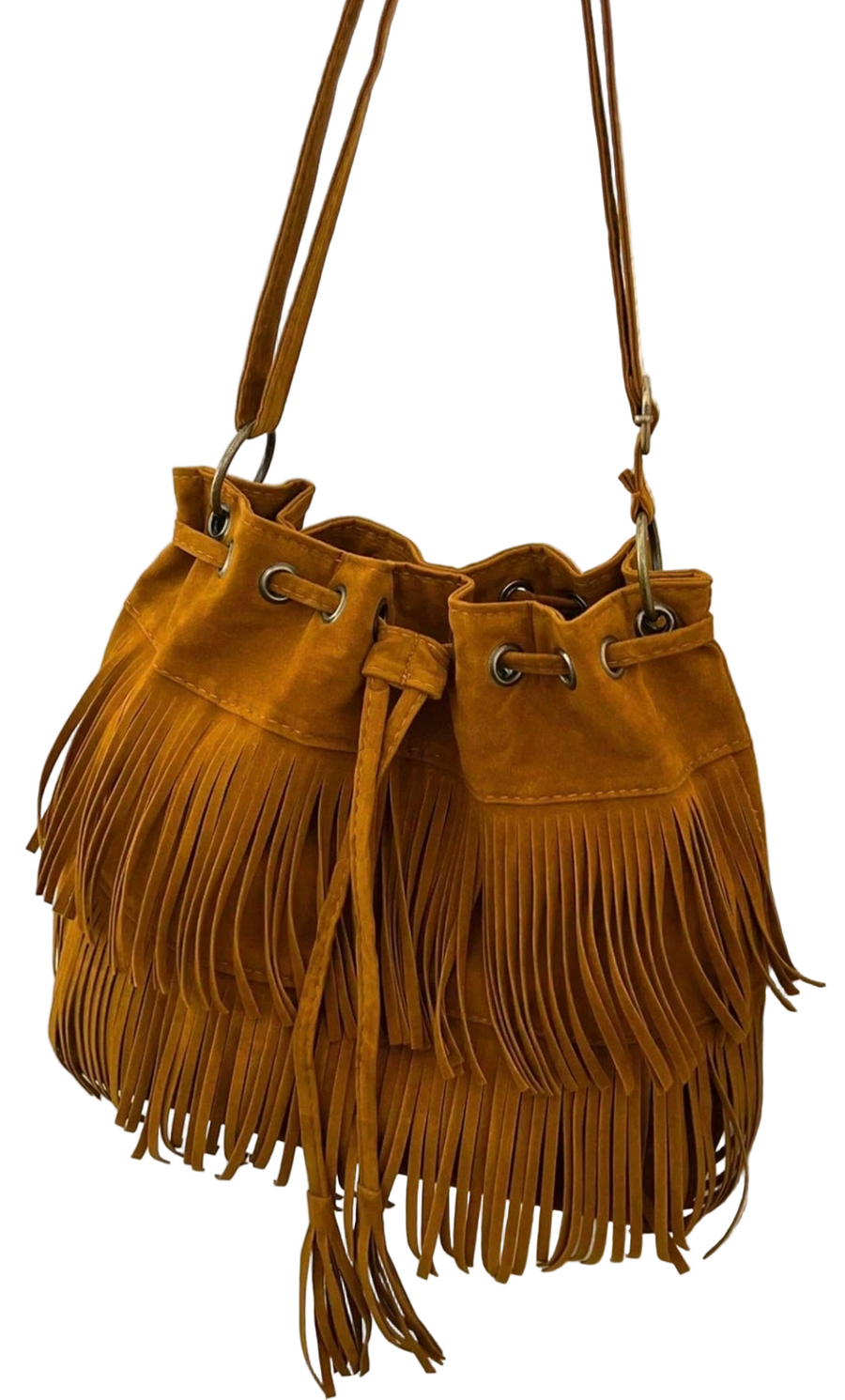 Drawstring Tassle Bag