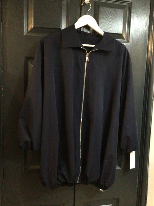 Navy Windproof/ Showerproof Coat