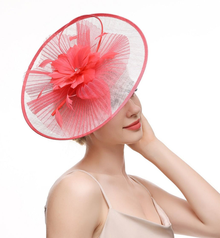 Elegant fascinator hat