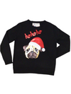 Sequin pug Christmas jumper