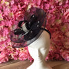 Navy headband fascinator with diamanté