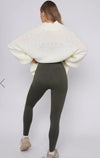 Gym wear leggings Green