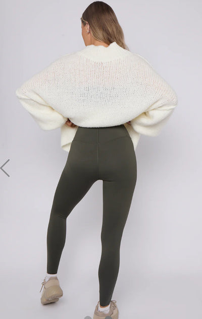 Gym wear leggings Green