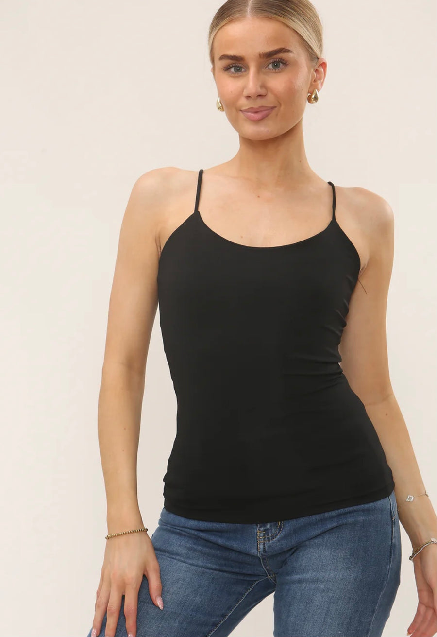Strappy super soft vest top