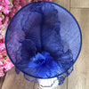 Royal blue hatinator on headband