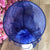 Royal blue hatinator on headband