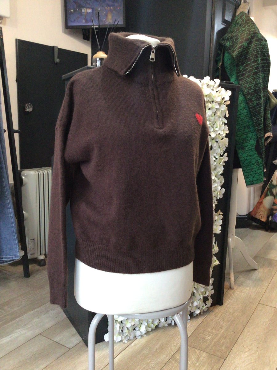 Chocolate Jumper with Heart