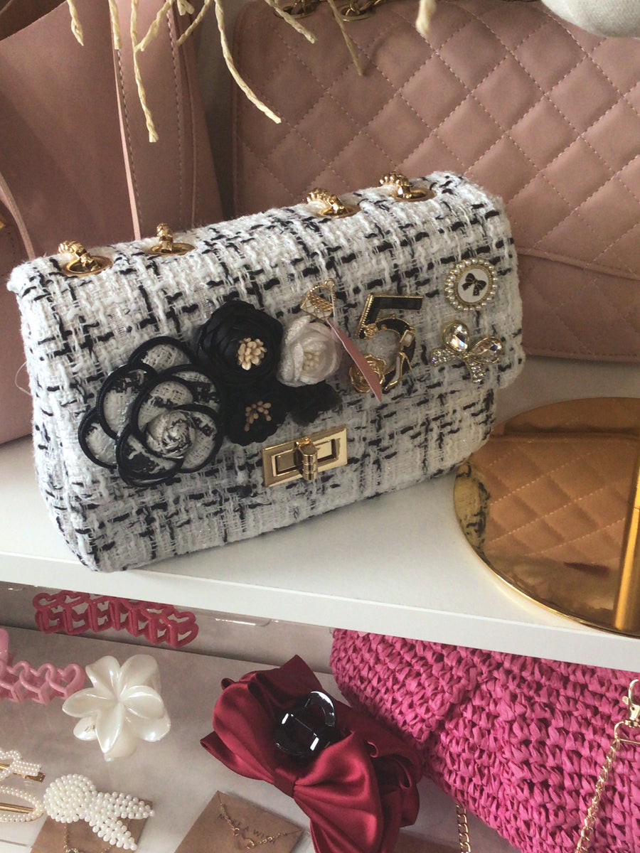 Black and White No5 Bag