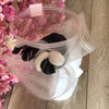 Black & Ivory fascinator