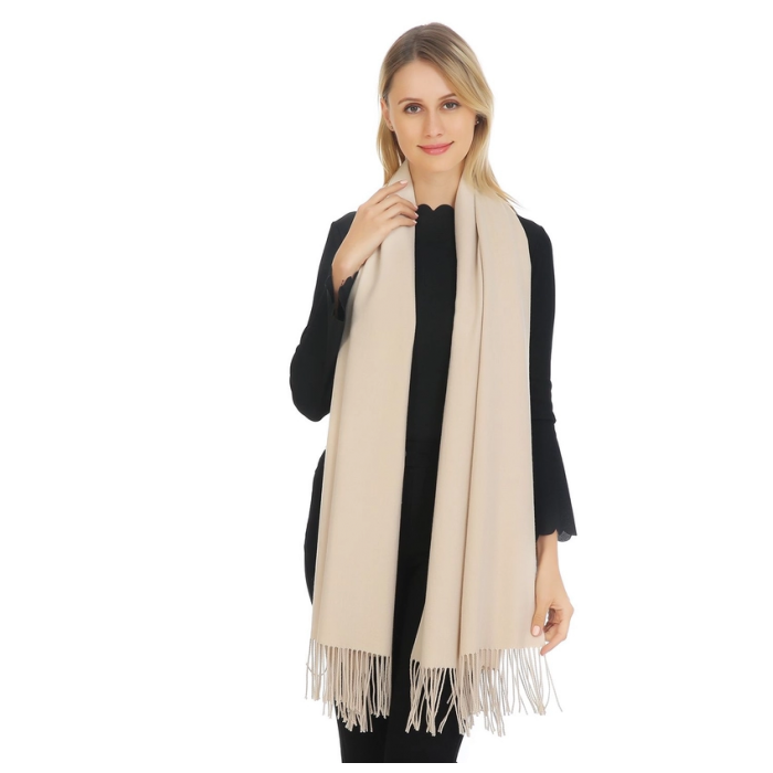 Beige Pashmina Scarf