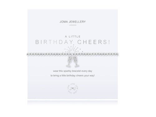 Joma Jewellery -  A little Birthday Cheers Bracelet