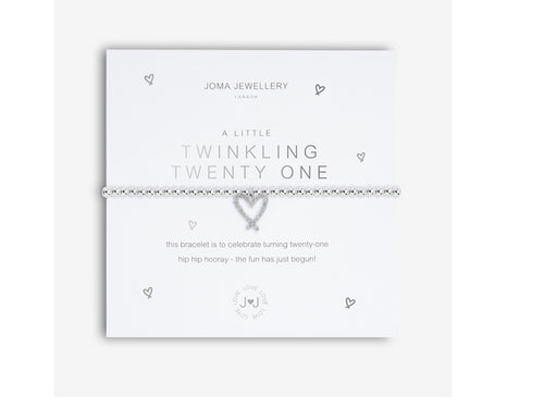 Joma Jewellery - A little twinkling twenty one Bracelet