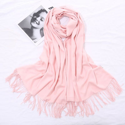 Pashmina Scarf in Baby Pink