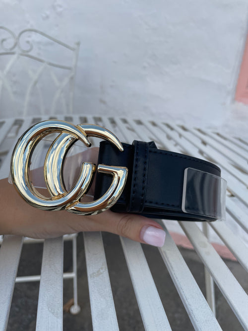 G Inspired Belt Black