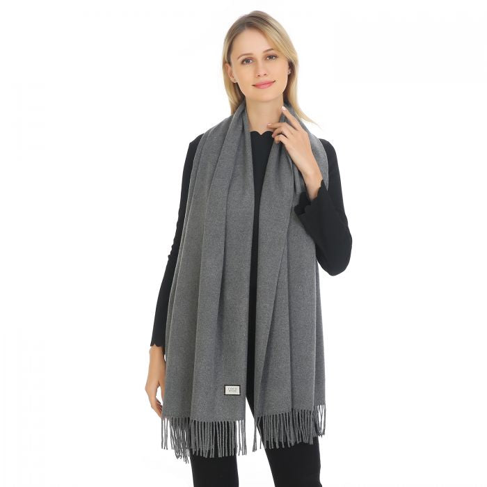 Pashmina Scarf Dark Grey