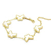 Butterfly bracelet White